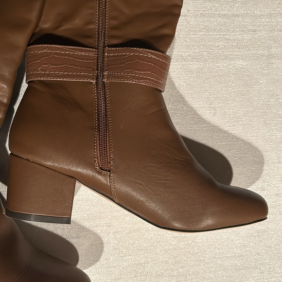 Comfort View Women’s Wide Width Vale Calf Boot Tall Knee High Size 9 Like new - Picture 7 of 16